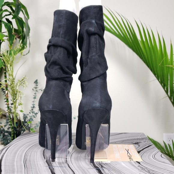 Jeffrey Campbell Erotic Mid Shaft Boots Black - Picture 8 of 8